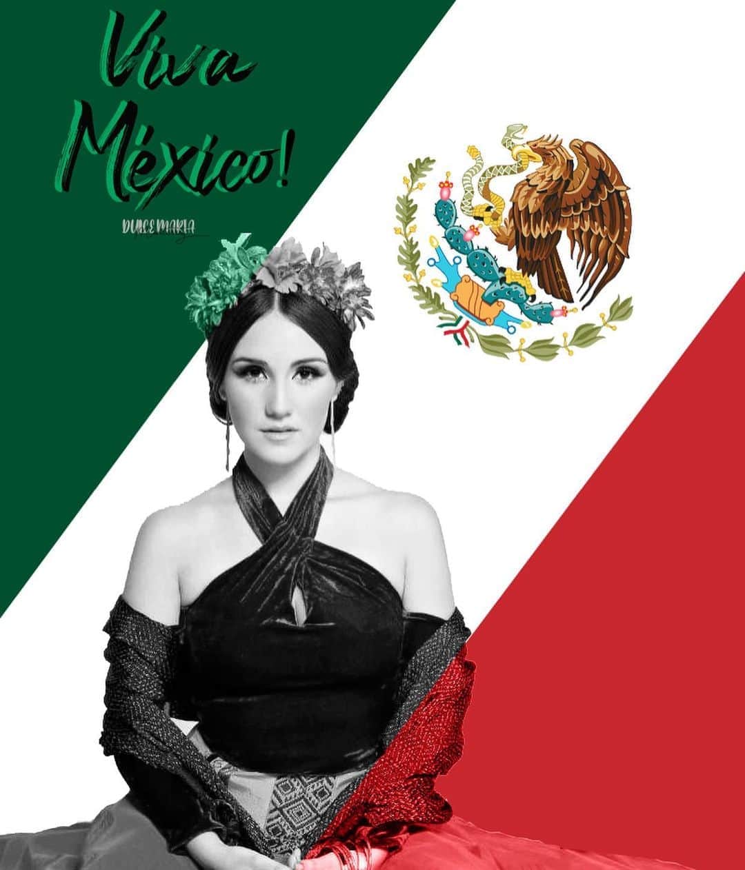 ドゥルセ・マリアさんのインスタグラム写真 - (ドゥルセ・マリアInstagram)「Mexico es un país hermoso, lleno de cultura, colores , sabores , tradiciones , gente trabajadora y solidaria que queremos lo mejor para nuestro país. Mexico somos todo eso y más ! deseo de corazón que Viva Mexico y todos los mexicanos ! Dios nos cuide y bendiga 🙌🏼🙏🏻❤️#VivaMexico🇲🇽」9月16日 14時31分 - dulcemaria