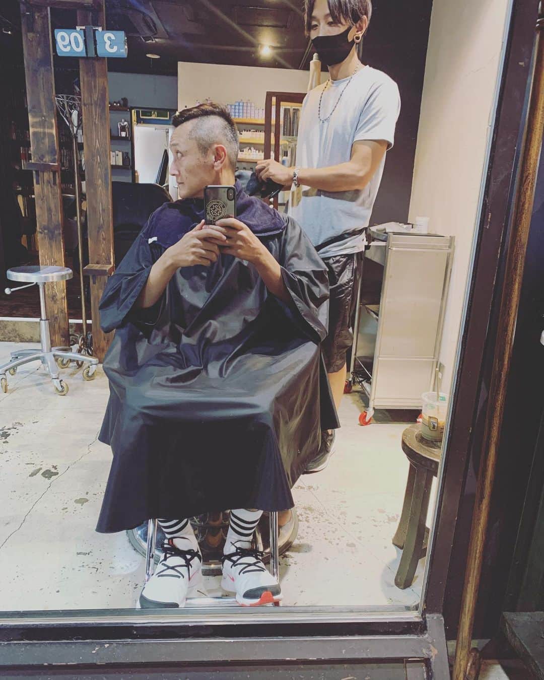 北村栄基のインスタグラム：「グリグリ〜 かりあげ〜 #rilla」