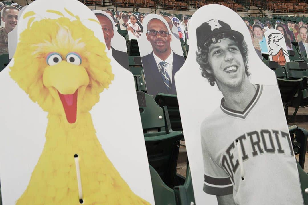 デトロイト・タイガースさんのインスタグラム写真 - (デトロイト・タイガースInstagram)「Spotted at Comerica Park. 👀」9月16日 9時40分 - tigers