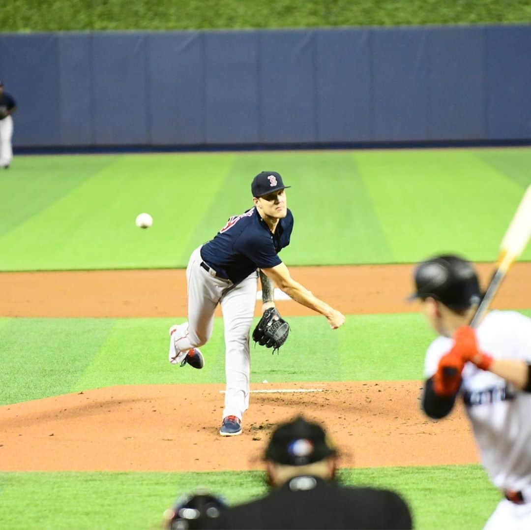 ボストン・レッドソックスさんのインスタグラム写真 - (ボストン・レッドソックスInstagram)「Not bad for your ML debut」9月16日 10時00分 - redsox