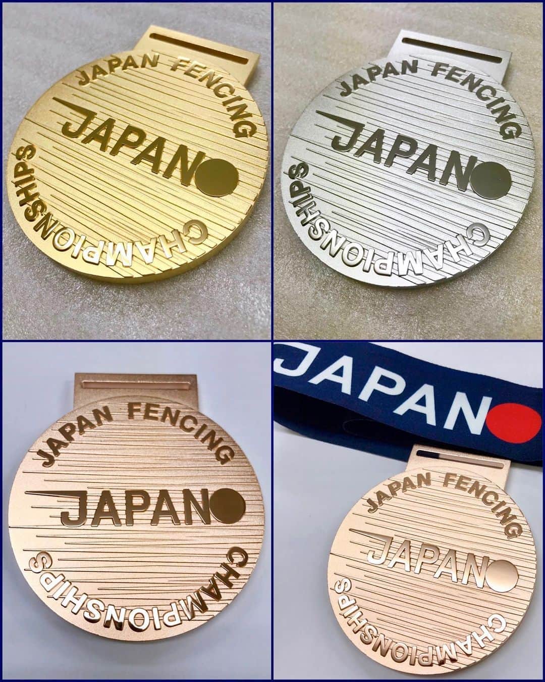 秋山具義さんのインスタグラム写真 - (秋山具義Instagram)「日本フェンシング協会の太田雄貴会長からの依頼で、全日本のメダルのデザインをさせていただきました。﻿ 美しい仕上がりで嬉しいです。﻿ 明日開幕のエイブルpresents第73回全日本フェンシング選手権大会、選手のみなさん頑張ってください！﻿ ﻿ #秋山具義デザイン」9月16日 10時04分 - gugitter