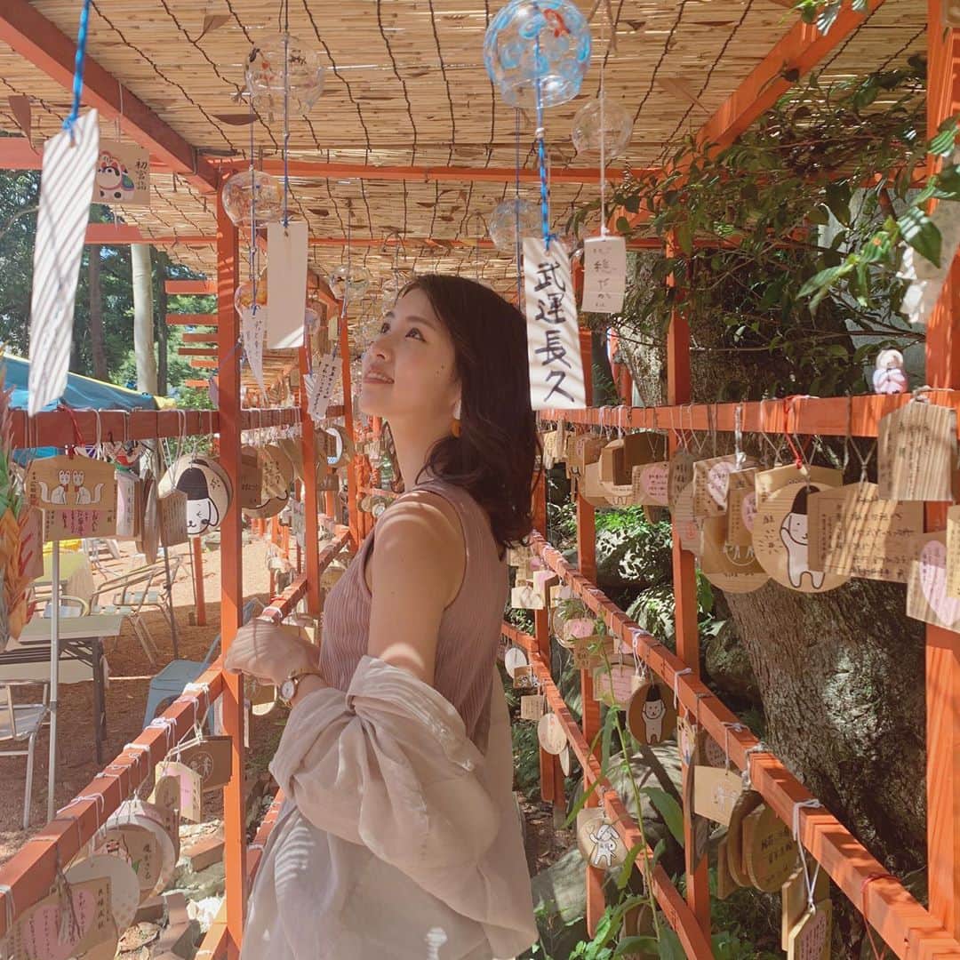 のインスタグラム：「.  振り向いてます▷▷▷  #石浦神社 #金沢旅行 #金沢総社 #風鈴祭り #重要文化財建造物」