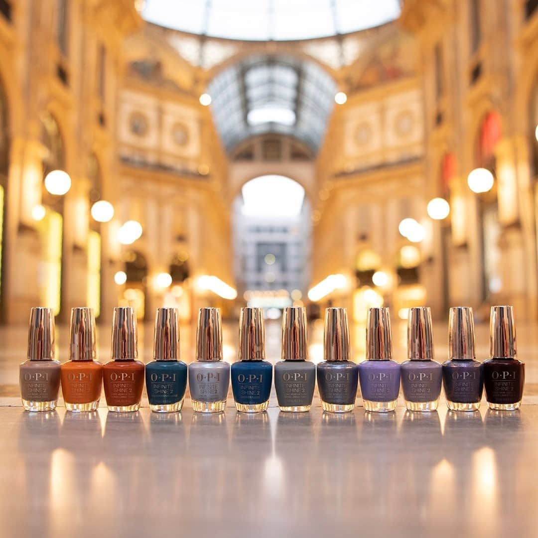 OPIさんのインスタグラム写真 - (OPIInstagram)「#ColorIsTheAnswer and the vibrant hues, textiles, and material trends of Milan's fashion scene have been the greatest source of creativity when completing this #OPIMuseOfMilan.  #OPIObsessed #OPIInfiniteShine #FallNails #FallMani #MilanFashion #Milan #FallTrends #Fall2020 #FallFashion #TrendyNails」9月16日 11時00分 - opi