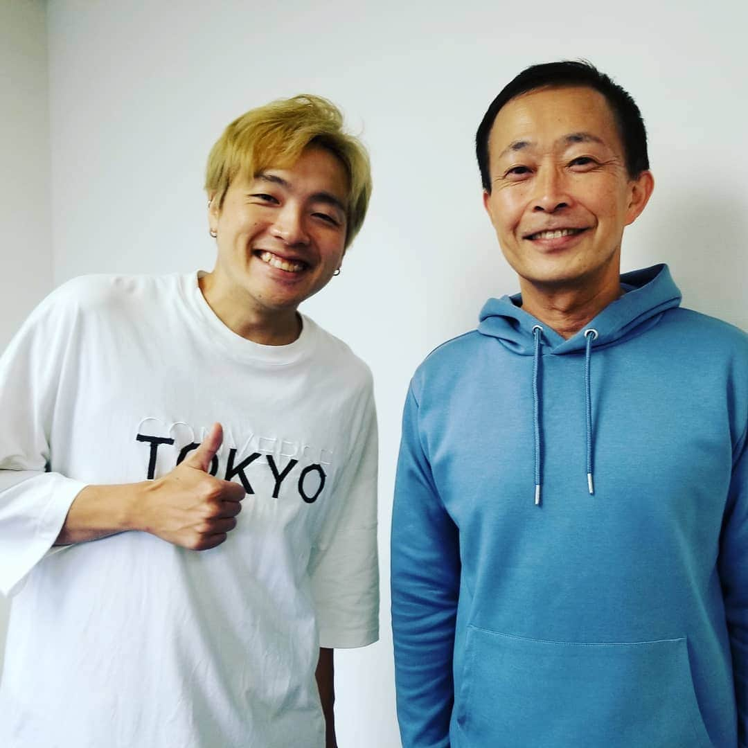 紘毅さんのインスタグラム写真 - (紘毅Instagram)「久しぶりの沢田さーん♪このあとパオーンもおしゃましますー！ #沢田幸二　さん #サワダデース #PAO～Ｎ #紘毅」9月16日 11時29分 - hirokinginging