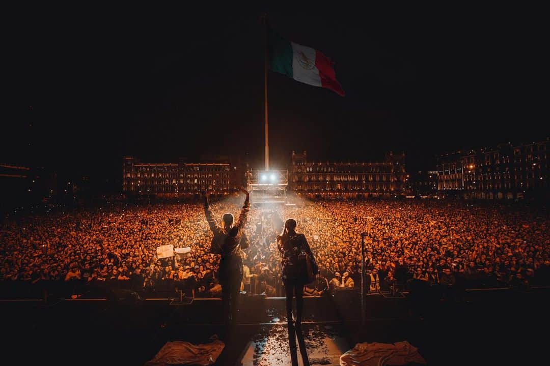 Ha-Ashのインスタグラム：「Viva México!!!!!! 🇲🇽♥️💃🏻💃🏼 #DíaDeLaIndependencia」