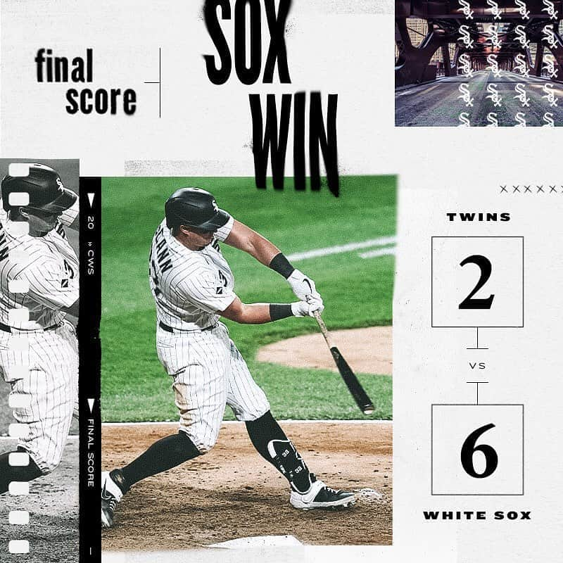 シカゴ・ホワイトソックスさんのインスタグラム写真 - (シカゴ・ホワイトソックスInstagram)「#ChangetheGame with poise and power. SOX WIN!」9月16日 12時33分 - whitesox