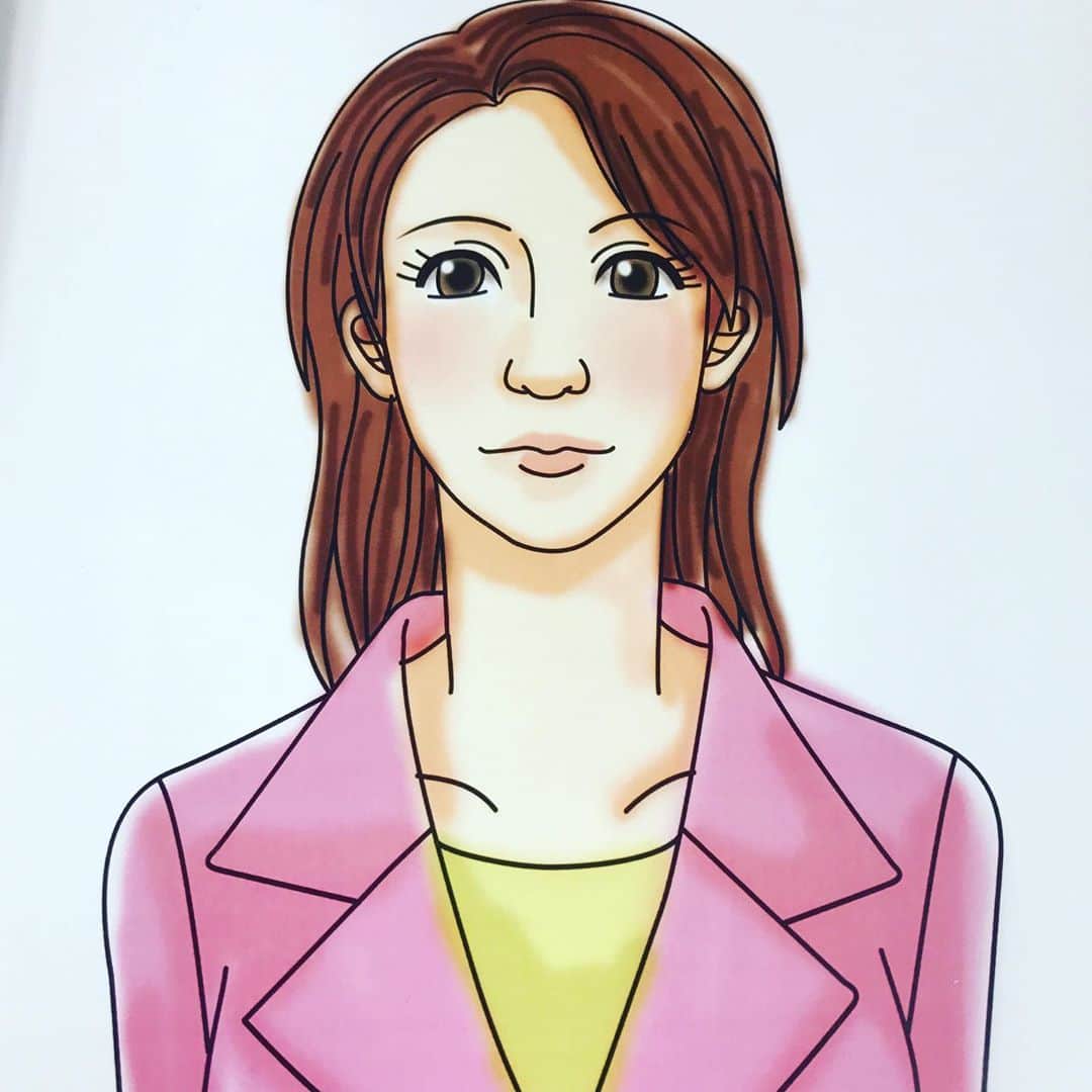 三隅有里子さんのインスタグラム写真 - (三隅有里子Instagram)「似顔絵シリーズ🎨 JAみどりの風の収録で描いてもらったものです。髪が長いので2013年前後だと思われます。目もパッチリで柔らかい雰囲気がとても気に入っているのですが、このイラストを見た3人が「誰？」と聞いてきました。実物とは異なるようです（笑）  #絵 #似顔絵 #イラスト #illustration #🎨 #目がパッチリで #可愛い #お気に入り #実物とは異なります #思い出 #想い出 #断捨離進まず #断念 #帰宅 #群馬 #gunma  #群馬テレビ #群テレ #gtv #アナウンサー #局アナ #局アナの仕事 #地方局で働くということ」9月16日 23時18分 - misumi_gtv