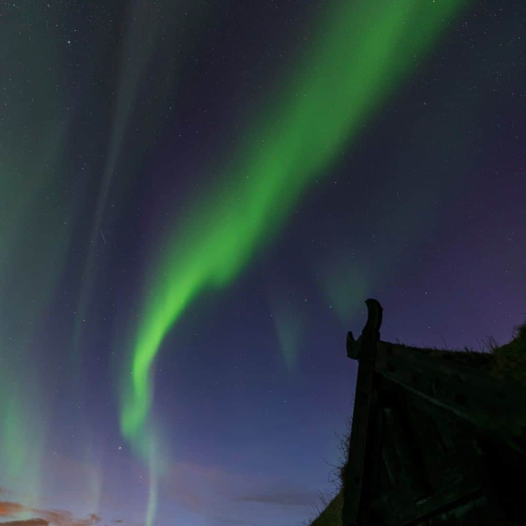 Sigma Corp Of America（シグマ）さんのインスタグラム写真 - (Sigma Corp Of America（シグマ）Instagram)「Let's start the day with a little tranquility with this lovely shot of the northern lights by Sigma Ambassador @babaktafreshi, captured with our 14mm F1.8 DG HSM Art lens. As usual, Babak adds some interesting notes to supplement the visuals:  "The northern lights breaks into dusk during a major aurora activity above Iceland. I felt an incredible connection to the history and culture of this far north land when the dancing lights appeared in a Viking village during my annual aurora photo workshop in September. This is where some of the earliest Nordic settlers lived in Iceland a thousand years ago. In 1104 a massive volcanic eruption ended life in the farming village. The replica turf houses were constructed near the original site, based on the archaeological findings.⁣"  #sigmaphoto #SIGMA #sigma14mm #sigma14mmf18 #sigma14mmart #sigmalens #sigmalenses #photography #astrophotography #nightphotography #nightsky #nightskyphotography #aurora #auroraborealis #northernlights #iceland」9月16日 23時34分 - sigmaphoto