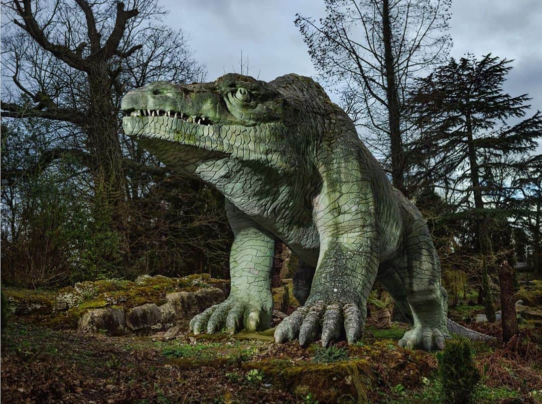thephotosocietyさんのインスタグラム写真 - (thephotosocietyInstagram)「Photo by @paoloverzone  Some 166 million years ago in what is now Oxfordshire County, England, the ground trembled with the footfalls of the first dinosaur to be scientifically described, Megalosaurus. When the animal was sculpted for London’s Crystal Palace Park in the 1850s .  Follow @paoloverzone for more photos and stories」9月16日 23時49分 - thephotosociety