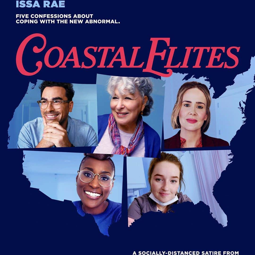 マーク・フォイアスタインのインスタグラム：「Everyone check out Coastal Elites written by the brilliant playwright Paul Rudnick with incredible performances by @mssarahcatharinepaulson @kaitlyndever and Bette Midler. #CoastalElitesHBO @hbo」