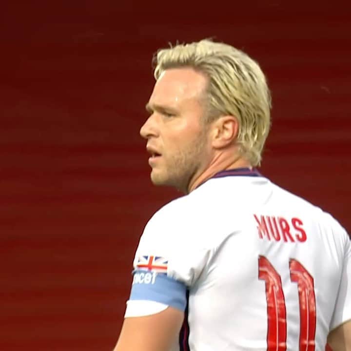 オリー・マーズのインスタグラム：「Been told these are my best bits at Soccer Aid this year 🤣👏🏻🥴  Was an honour to be England Captain again & see us raise the most money ever! Thanks to The UK Gov & @gavialliance who will triple donations up to £3m 👏🏻 if you haven’t donated you still can 👌🏻👍🏻 check my insta story 👊🏻」