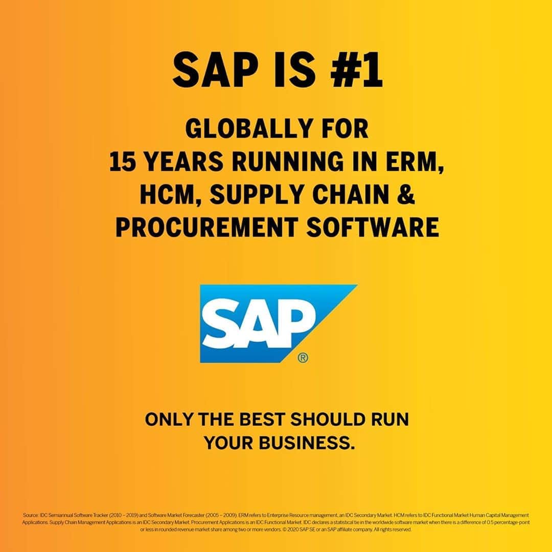 SAPのインスタグラム：「More than 440,000 customers rely on SAP. How can we help you today? sap.com」