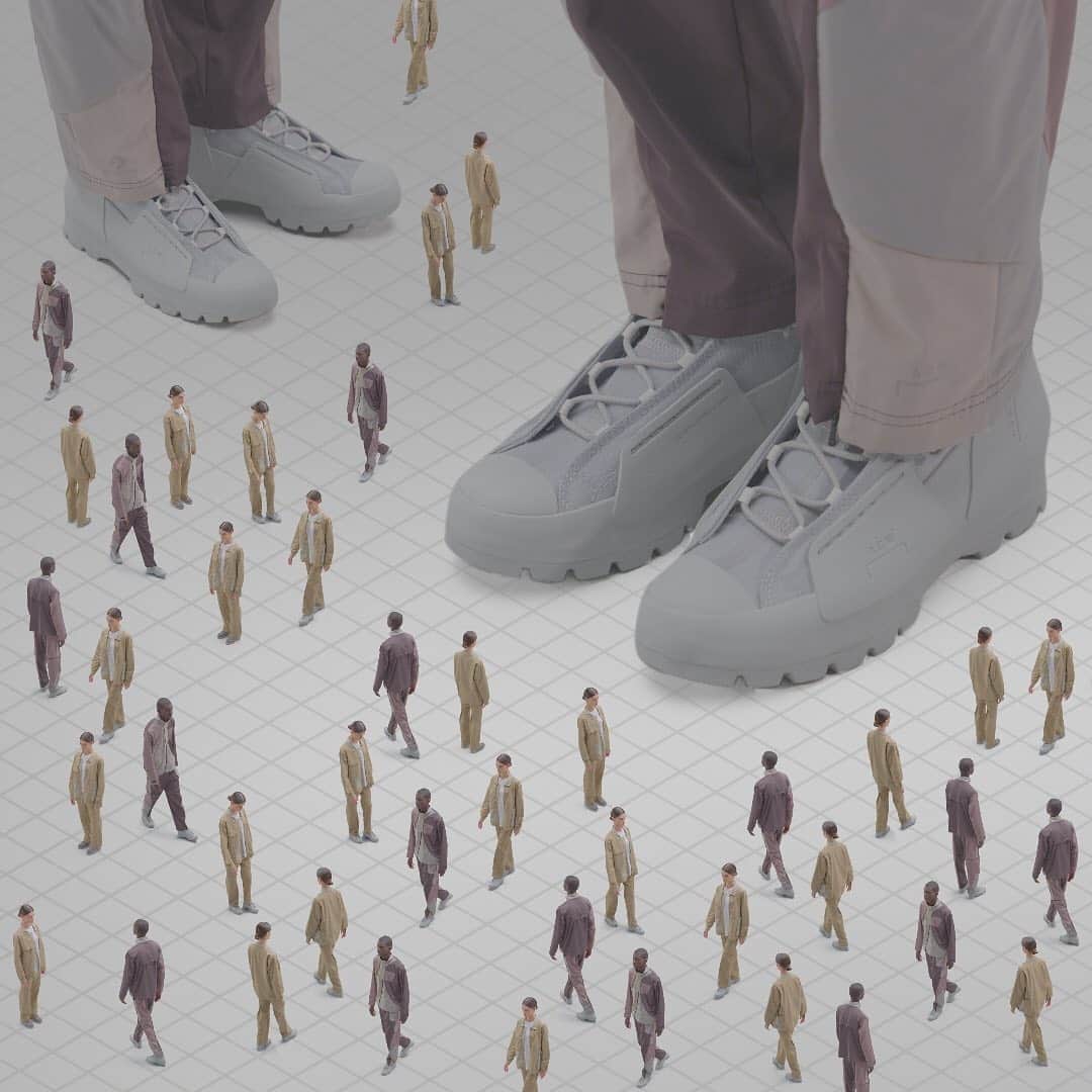 のインスタグラム：「@hypebeastkicks: We asked @design.by.samuelross about his @acoldwall x @converse collection in an exclusive new interview. Hit the link in our bio to see what he had to say. The collaboration includes special takes on the Chuck Taylor All-Star Lugged and ERX, plus two striking tracksuits, all of which will be available at the Converse webstore and retailers like @hbx on September 17.⁠⠀ Photo: @bafic/Converse」