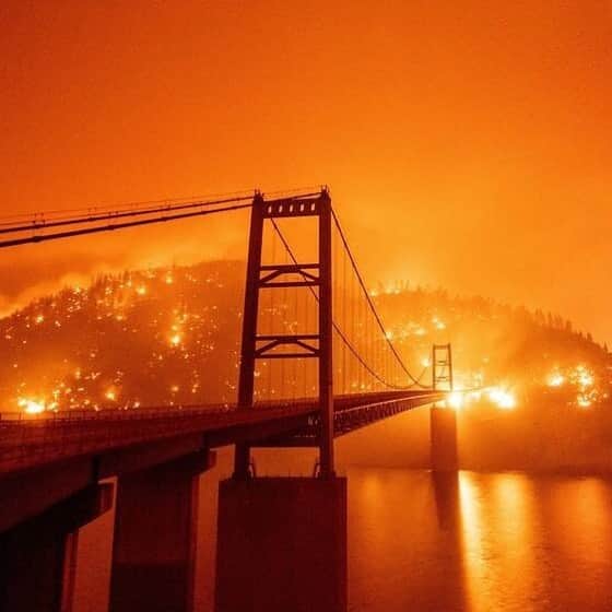 菊地哲さんのインスタグラム写真 - (菊地哲Instagram)「Climate emergency CA Sep 2020.」9月16日 16時20分 - greatzupper