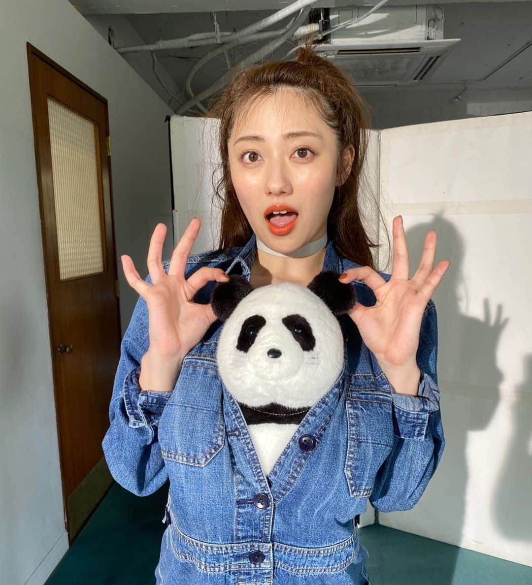 奥山かずささんのインスタグラム写真 - (奥山かずさInstagram)「🐼‼️」9月16日 16時49分 - kazusa_okuyama_official