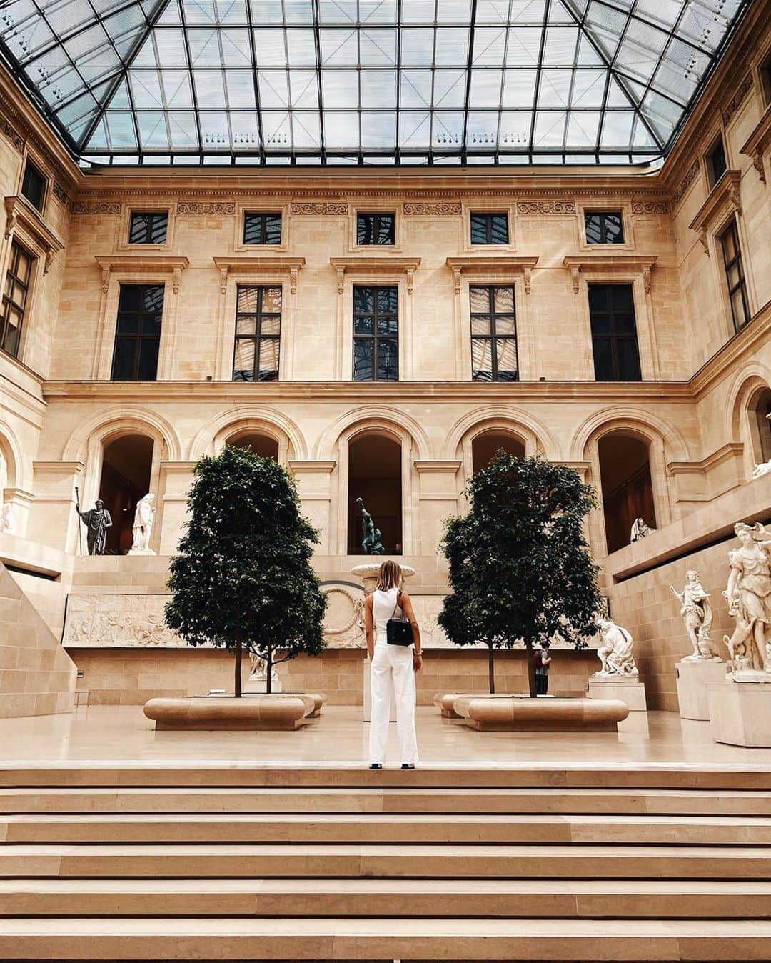 NICOLAS SIMOESさんのインスタグラム写真 - (NICOLAS SIMOESInstagram)「Impressive to see the Louvre as empty as last week and definitely incredible to walk all along the aisles with almost nobody 🙌🏻」9月16日 17時31分 - nicolassimoes