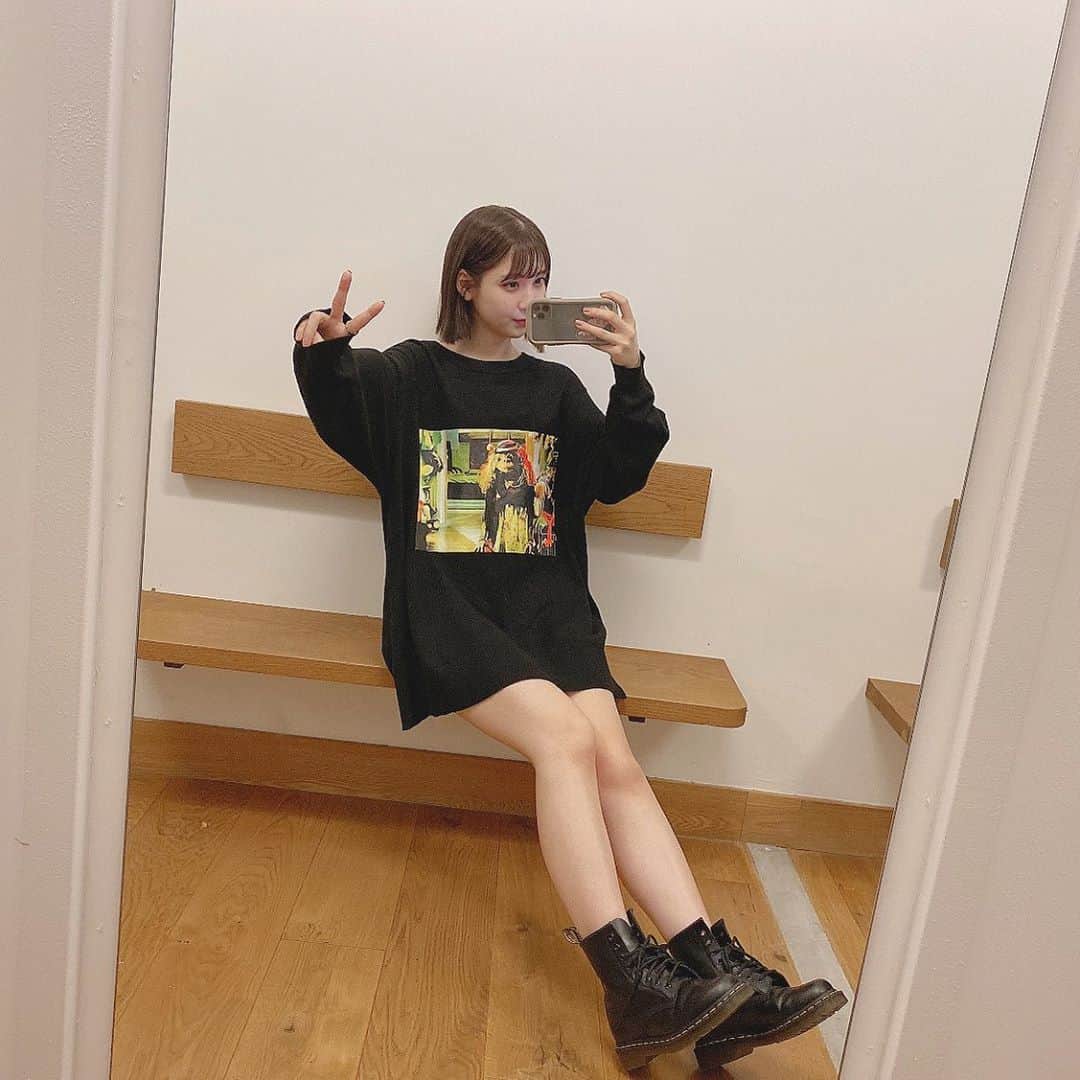松岡菜摘のインスタグラム：「. . 涼しいのほんと嬉しい🥺 .」