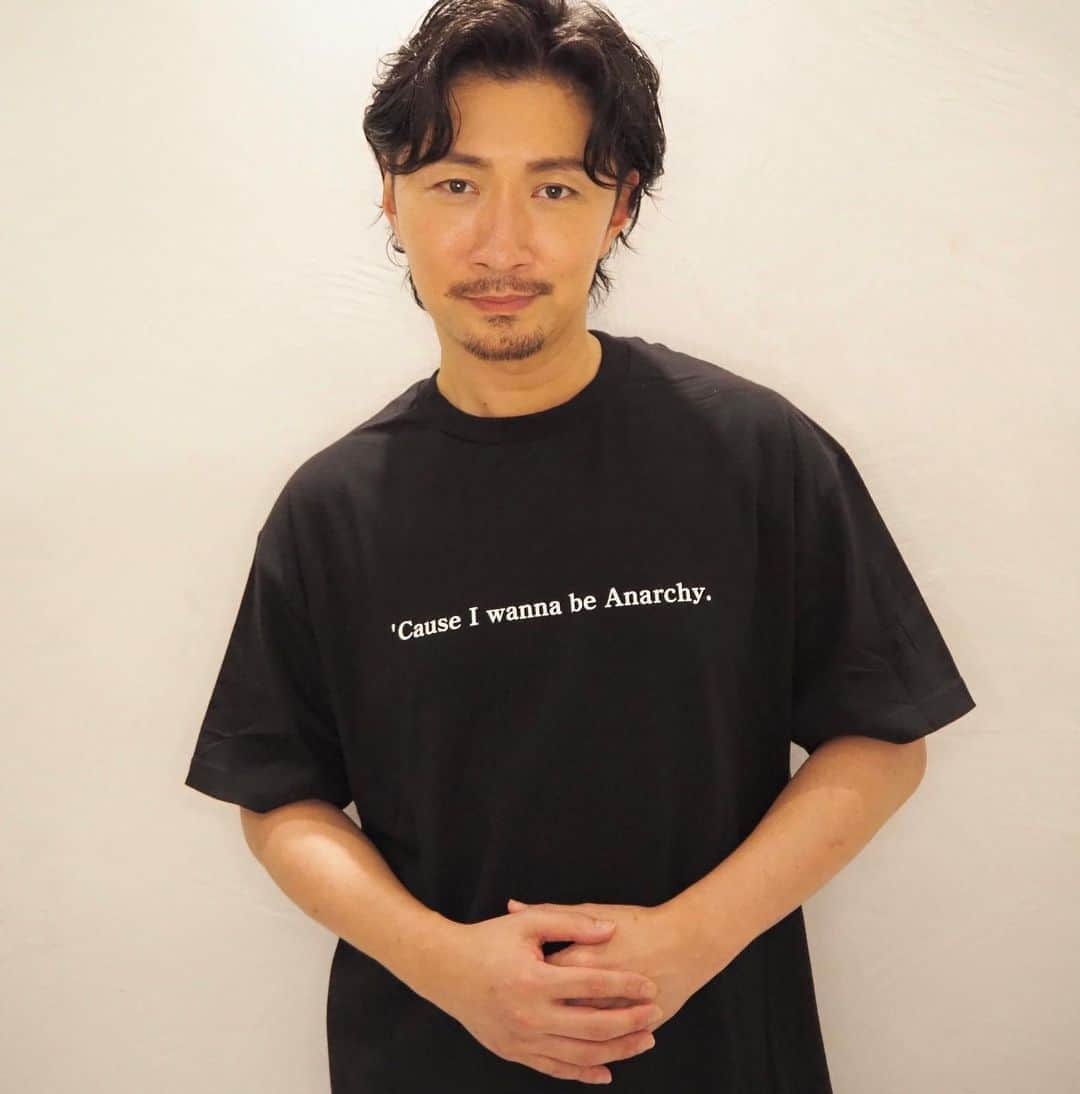 MAKIDAIさんのインスタグラム写真 - (MAKIDAIInstagram)「長年お世話になっている 笹くんにTシャツ頂きました😊✨ ありがとうございます✨ #anticountryclub」9月16日 19時16分 - exile_makidai_pkcz