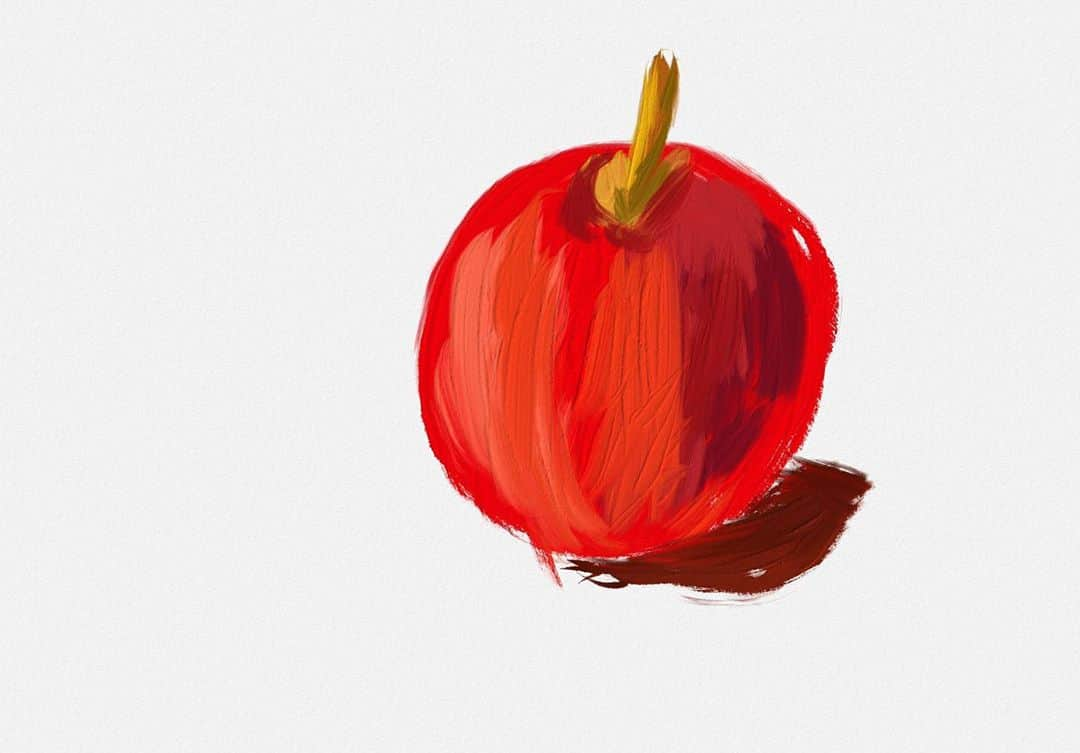 石原夏織さんのインスタグラム写真 - (石原夏織Instagram)「iPadでお絵かきしてみました🍎 うふふ〜🥴 5分ぐらいで描けたの〜😳🌼  #iPad #お絵かき #🍎 #石原夏織」9月16日 19時52分 - ishiharakaori_official