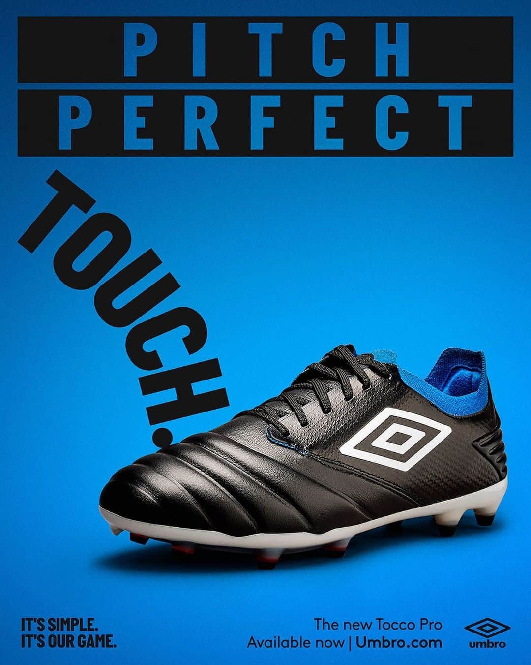UMBROさんのインスタグラム写真 - (UMBROInstagram)「Pitch Perfect Touch 🎯.  Introducing 𝗧𝗼𝗰𝗰𝗼 for all the playmakers out there! The perfect tool to run the midfield like a general.  Hit the 🔗 in bio to find out more. On sale globally now.  #tocco #ourgameissimple #umbrofootball #umbro」9月16日 20時00分 - umbro