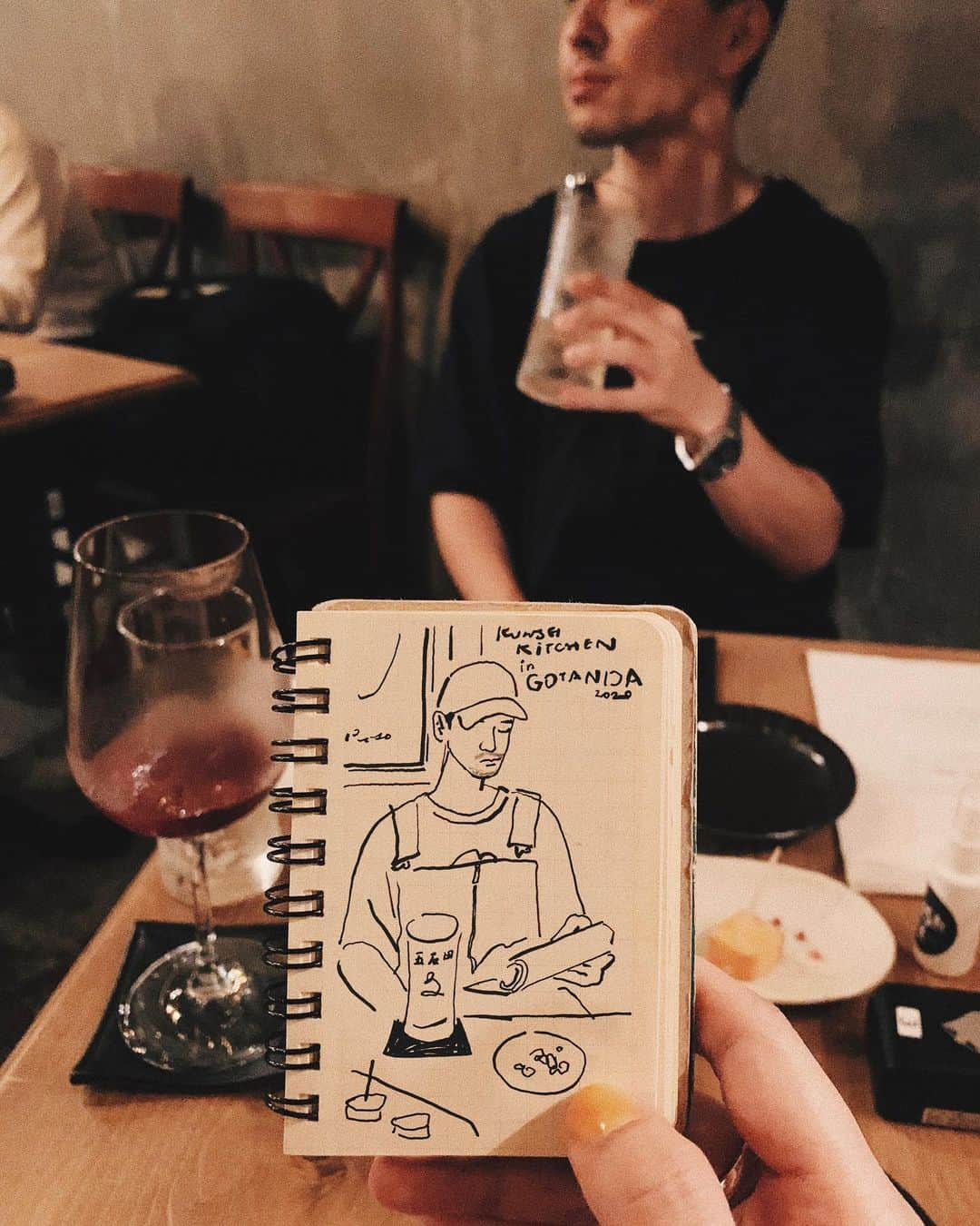 WALNUTさんのインスタグラム写真 - (WALNUTInstagram)「生ビールのひと #walsketch_」9月16日 20時07分 - walnut_illustration