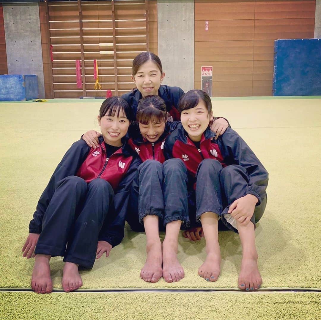 内山由綺さんのインスタグラム写真 - (内山由綺Instagram)「早稲田大学体操部女子。 インカレまであと少し。  彼女達がいて本当によかった。 心からありがとう。  仲間って最高。 日々体操ができていることに心から感謝します。がんばりましょ。  #ソーケンメディカル #ちばとれ #ブライトスターズ #echter #新しいジャージ」9月16日 20時41分 - yuki_gym_smile
