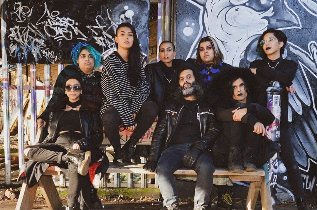 アンダーグラウンドのインスタグラム：「@weirdo.zine was created in response to the lack of alternative South Asian visibility and acceptance across the mainstream, alternative and South Asian spheres. It is a place where everyone can explore this cultural limbo and find comfort in being a weirdo. ⁠ ⁠ South Asians aren't usually associated as part of the subculture, like being a punk or a goth. We recently spoke with the zine's creator Naz Toorabally to discuss the mission behind WEIRO Zine and how to find your community when dealing with an identity crisis. Read full Q&A on our blog, link in bio.⁠ ⁠ 📸 : Arhantika Rebello ⁠ ⁠ #weirdozine #britishsubculture #undergroundengland」