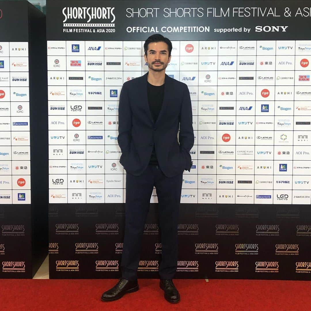 尚玄のインスタグラム：「@ssff.official 2020 Opening Ceremony.   Special thanks to @hugo & @styosukemizuno  #ShortShortsFilmFestival #SSFF #ThisIsBoss」