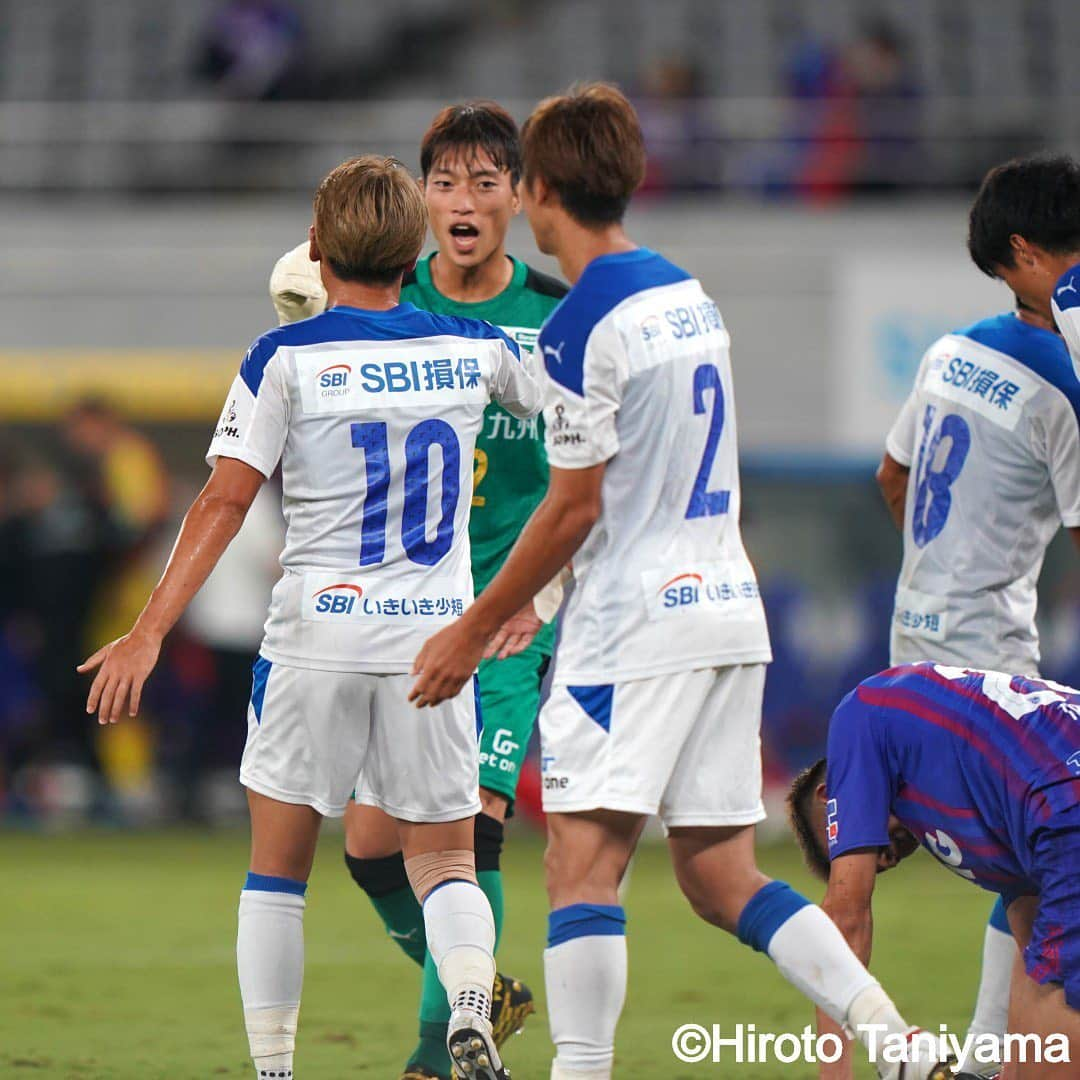 Goal Japanさんのインスタグラム写真 - (Goal JapanInstagram)「. ＼🔵終盤の猛攻をしのいで勝点3🟡／ #大分トリニータ が連勝を飾る！ (Photo: Hiroto Taniyama) . 🇯🇵#明治安田生命J1リーグ 第24節 🆚FC東京 2-3 大分トリニータ ⚽️#松本怜 (53分)、#レアンドロ (61分)、#田中達也 (82分)、#野村直輝 (85分)、#品田愛斗 (90分) . #soccer #football #jleague #J1 #oitatrinita #trinita #goaljleague #サッカー #フットボール #Jリーグ #明治安田生命Jリーグ #⚽」9月16日 21時40分 - goaljapan