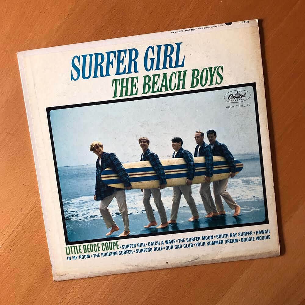 ブライアン・ウィルソンさんのインスタグラム写真 - (ブライアン・ウィルソンInstagram)「On this day in 1963, The Beach Boys released their third album, Surfer Girl. Reaching number 7 in the U.S., it was the first album for which Brian was given sole production credit. Surfer Girl included the classics “Surfer Girl” (Brian’s very first composition),“In My Room” and “Little Deuce Coupe” - as well as “Catch a Wave” and “Hawaii.” What’s your favorite track?  #1963 #thebeachboys #surfergirl #inmyroom #littledeucecoupe #catchawave #hawaii」9月16日 22時01分 - brianwilsonlive