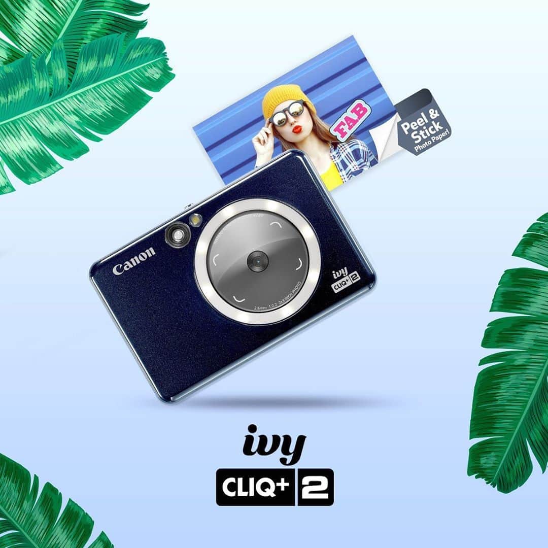 CANON USAさんのインスタグラム写真 - (CANON USAInstagram)「With the new IVY CLIQ2 and IVY CLIQ+2 capture the scene or a selfie in an instant. Easy to use and portable, this Instant Camera Printer is the accessory you will want on you at all times!」9月16日 22時02分 - canonusa