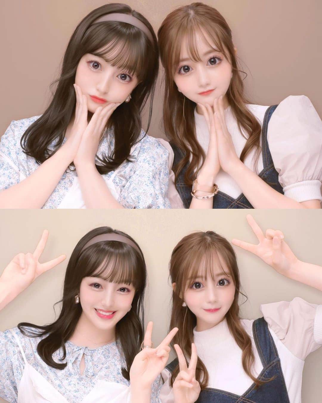 MIYUさんのインスタグラム写真 - (MIYUInstagram)「HKTのめるちゃん♡🎀 ずっと遊ぼって言ってて、やっと会えた🥰 元気いっぱいで一緒にいると元気もらえる！ また次会うの楽しみだな〜☁️ お洋服は @chiik.official のサロペです！ #メルル #めるちゃん」9月16日 22時10分 - miyu__.oo