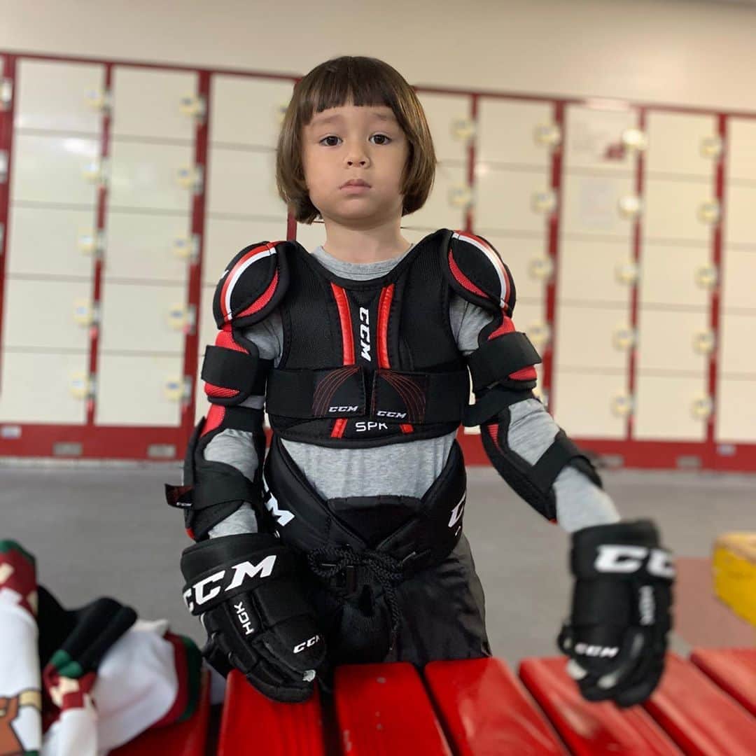 サム・ハミントンのインスタグラム：「Ready to rumble 덤비자!」
