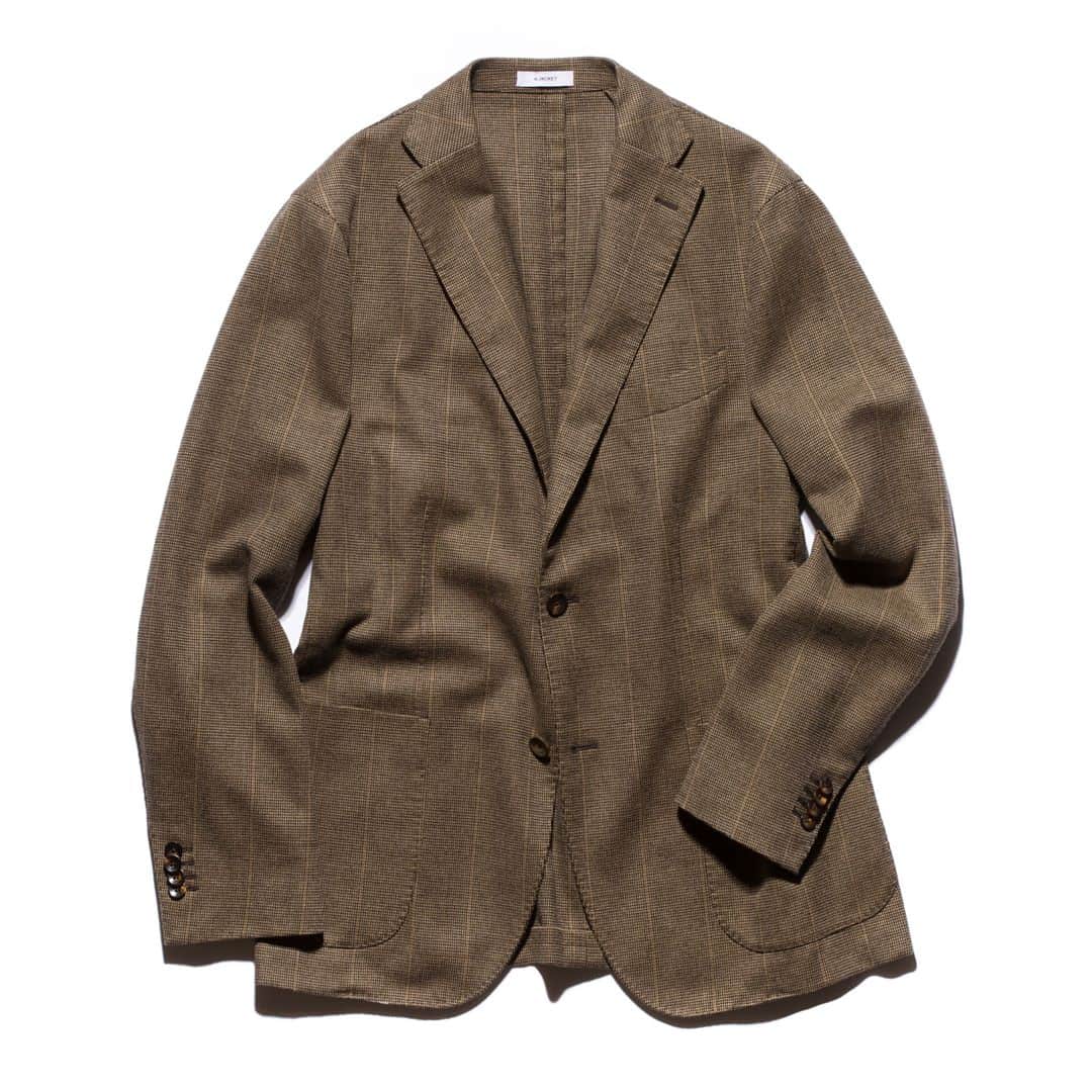 ボリオリさんのインスタグラム写真 - (ボリオリInstagram)「Dark brown cotton and wool micro-houndstooth K-Jacket, garment-dyed.⁣ ⁣ #Boglioli #fallwinter2020 #kjacket #garmentdyed #newyork #lookoftheday #casualchic #relaxedstyle #giaccauomo」9月17日 1時01分 - boglioliofficial