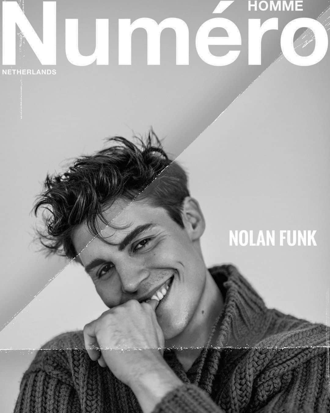 ノーラン・ジェラード・ファンクのインスタグラム：「Hei! @numero_netherlands by @kat_in_nyc 🌹」