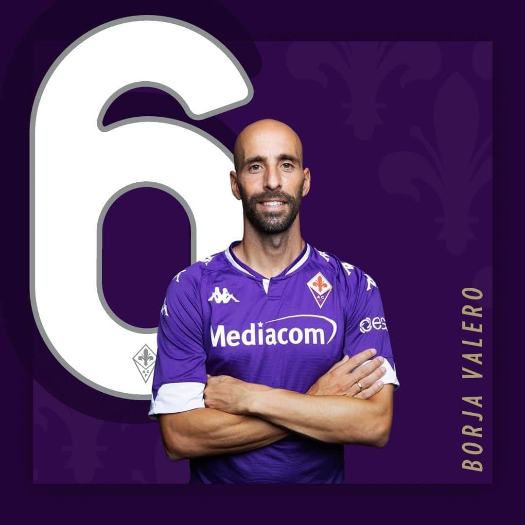 ACFフィオレンティーナさんのインスタグラム写真 - (ACFフィオレンティーナInstagram)「🔢 Borja Valero è il nostro nuovo numero 6⃣ @borjavalero20 is our new number 6️⃣  #ForzaViola 💜 #Fiorentina #ACFFiorentina #BorjaValero」9月17日 1時20分 - acffiorentina