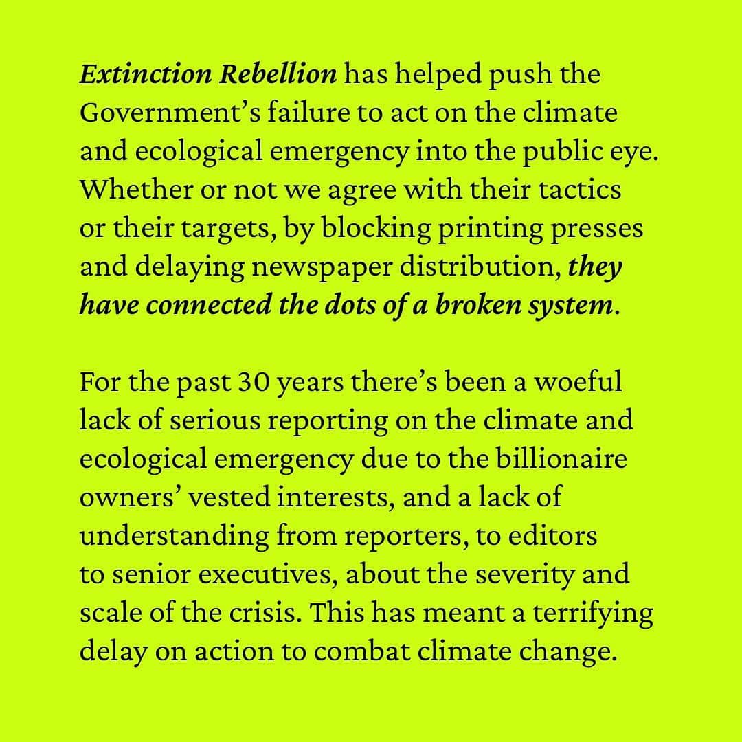 グレース・チャトーさんのインスタグラム写真 - (グレース・チャトーInstagram)「Keep going @extinctionrebellion @tamsinomond 💪」9月17日 1時22分 - gracechatto