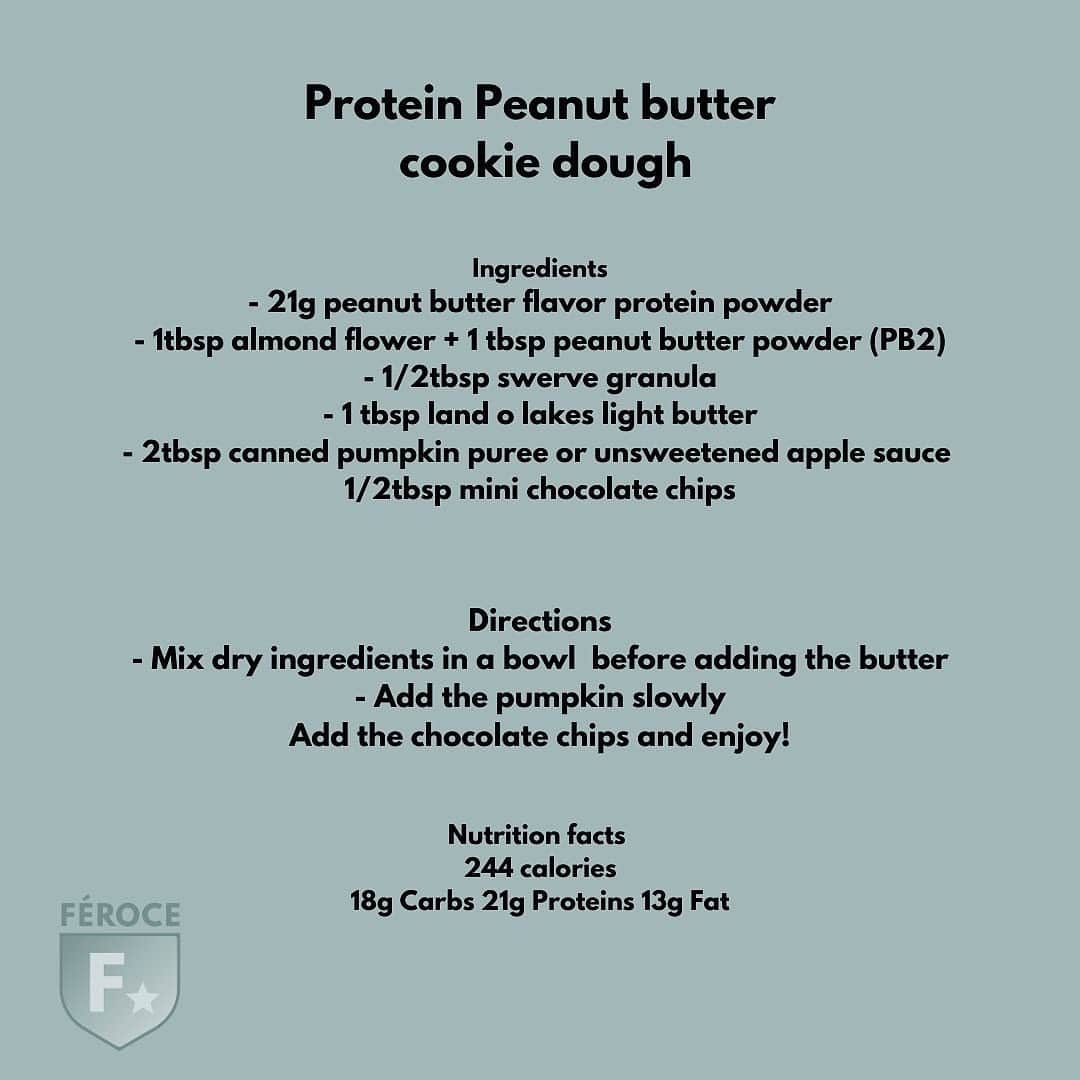 Camille Leblanc-Bazinetさんのインスタグラム写真 - (Camille Leblanc-BazinetInstagram)「Protein peanut butter cookie dough!   “ Eating well balanced macronutrients and getting the body composition that you are looking for doesn’t have to be boring!   It’s all about knowing how to be flexible and how to choose the right Ingredients!   We’ve done the work for you and we are now offering weekly meal plan that includes amazing recipe like this one eeekkkk!   Link in bio only 6$/ week 😍🙌🏽🍪」9月17日 2時27分 - camillelbaz