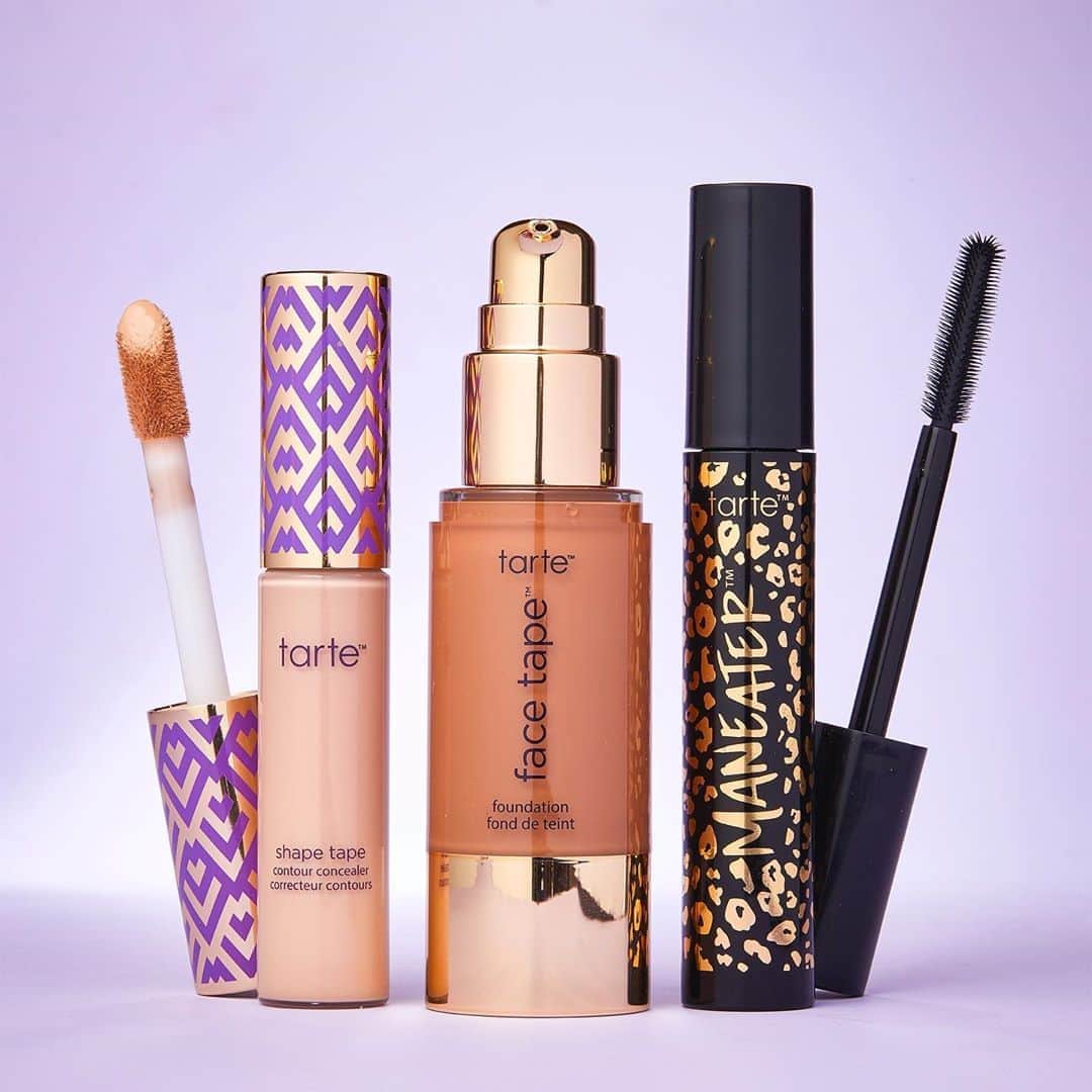 Tarte Cosmeticsさんのインスタグラム写真 - (Tarte CosmeticsInstagram)「Meet the 3 award-winning staples that are perfect for any Fall beauty routine! 🍁🍂 ✨ shape tape 16-hr vegan concealer: smooths & brightens to make eyes appear lifted for 16 hrs of flawless wear ✨  face tape vegan foundation: full coverage best-seller, waterproof, sweatproof & transfer-proof ✨ maneater mascara: waterproof formula that gives volume, length & curl Shop now on tarte.com & @ultabeauty! #crueltyfree #rethinknatural #shapetapenation #doubledutybeauty #maneater」9月17日 2時35分 - tartecosmetics