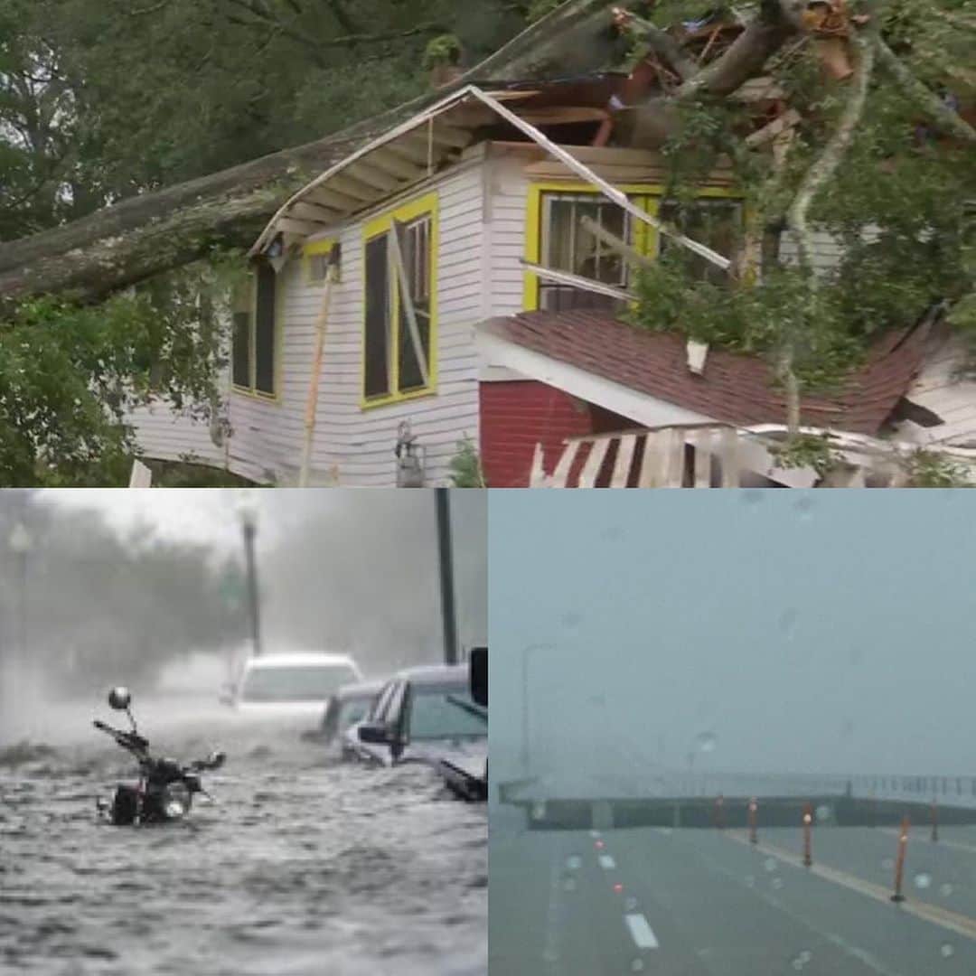 バッバ・ワトソンのインスタグラム：「Praying for #Pensacola!! The flooding and devastation from Hurricane #Sally is heartbreaking. My goal is to be home next week and do everything I can to help get Pensacola back on it’s feet. 💙」