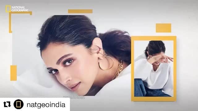 ディーピカー・パードゥコーンのインスタグラム：「#Repost ・・・ The difference between a good actor and a great one is simple: It’s just in the perspective. This is @deepikapadukone's story like it’s never been told before. An all-new season of Mega Icons premieres 20th September, Sunday 7 PM on National Geographic. #NatGeoIndia #MegaIcons  @natgeoindia」