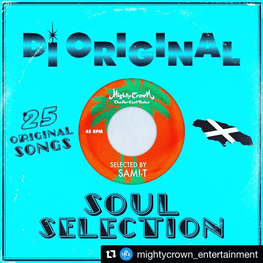 mastasimonのインスタグラム：「@mightycrown_entertainment  ・・・ [You Tube Music Wednesday New Mix 🔥] Di Original Soul Selection by SAMI-T  - - Sami-Tによる新作ミックスをYouTubeにアップ🤟ぜひお聴き下さい！ - @mightycrown @samicrown_lens @mastasimon #mightycrown」