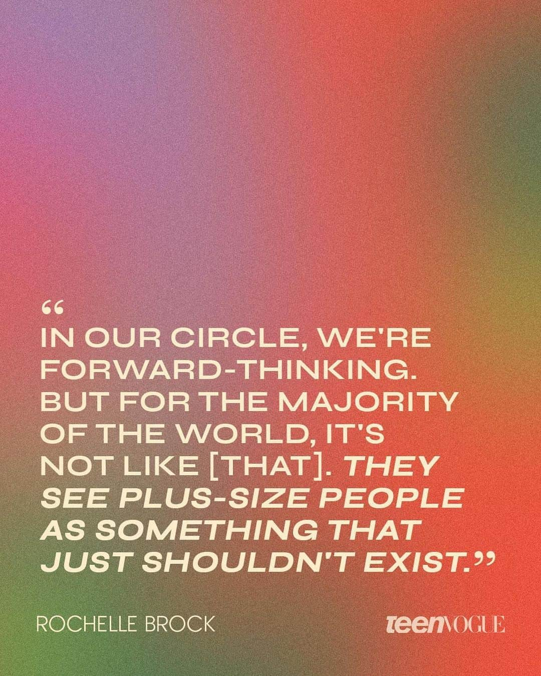 Teen Vogueさんのインスタグラム写真 - (Teen VogueInstagram)「Over the past decade, plus-size fashion trailblazers have both proven the industry's value and sparked an intersectional movement that cannot be silenced. ❤️ At the link in bio, @g_russo1 speaks to 7 plus-size icons about their work over the past decade, the push for luxury and sustainable size-inclusive options, and how they're passing the torch to the next generation of game-changers  illustration by @analeovy, graphics by @lizcoulbourn #WhatIsFashionNow @gabifresh @itsmekellieb @tessholliday @ceceolisa @dwfashion @lcchan @rochellefatleopard #psfashion」9月17日 4時43分 - teenvogue