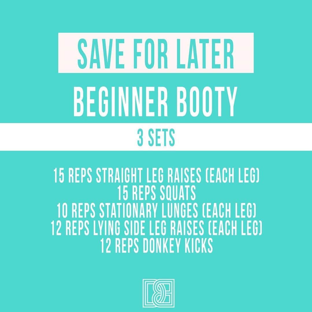 Danielle Robertsonさんのインスタグラム写真 - (Danielle RobertsonInstagram)「BEGINNER BOOTY 🍑  I’ve received a few requests for beginner workouts so I wanted to share this beginner booty/Glute focused workout with you! This workout is suitable for all fitness levels but because it’s not overly demanding or complicated it’s perfect for beginners. Make sure to keep your core engaged and keep the movement slow and controlled. This workout doesn’t require any equipment but if you’d like to make it more challenging feel free to add a booty band! Don’t have a booty band but you want to buy the best booty band on the market 😜? My DB Booty Burner Band is available via the link in my bio or head to dannibelle.com 🍑  WORKOUT   3 SETS  15 x Straight Leg Raises (each leg) 15 x Squats  10 x Stationary Lunges (each leg) 12 x Lying Side Leg Raises (each leg) 12 x Donkey Kicks (each leg)」9月17日 6時05分 - dannibelle