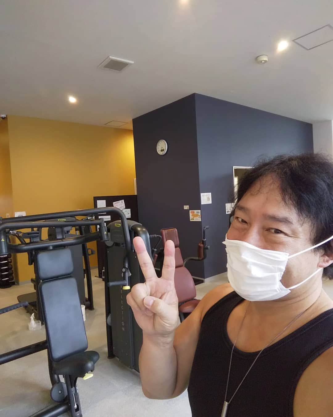 TAJIRIのインスタグラム：「It's my own gym today as well.#tajiri」