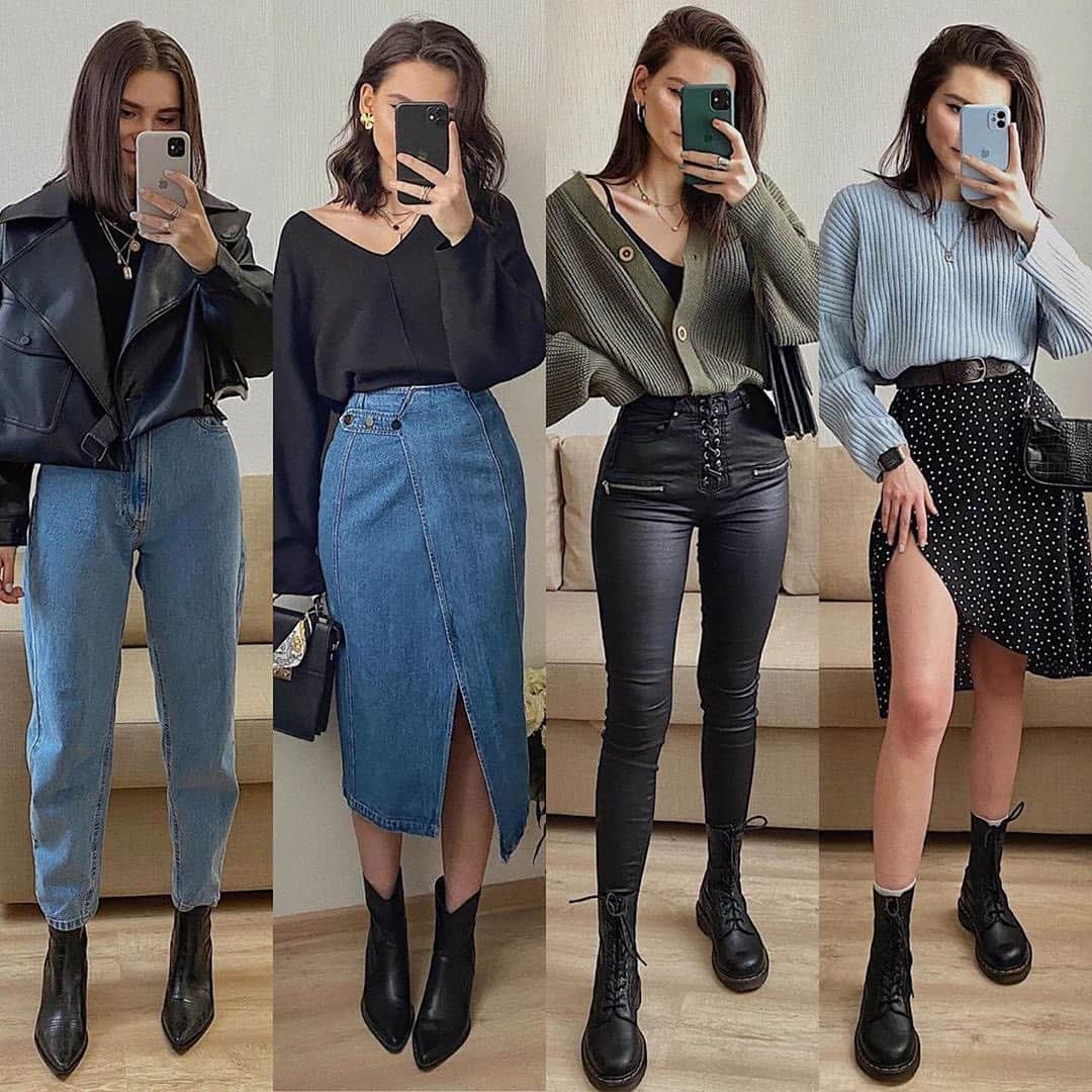 Angel™さんのインスタグラム写真 - (Angel™Instagram)「Which look would you add to your shopping list? Credit @juliadamon #americanstyle #ootd #style #fashion #onlineshopping #autumnlook #autumnfahion #autumnoutfit #falllook #falloutfit #falloutfits #fallfashion #outfit #looks ❤️ #asaqueen」9月17日 17時47分 - americanstyle