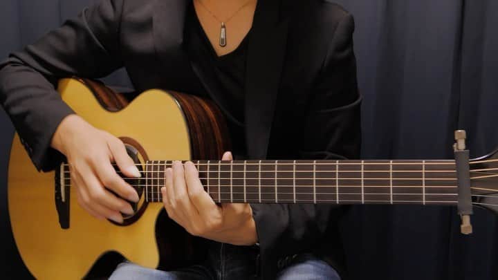 松井祐貴のインスタグラム：「Rider -Original song-﻿ From 2nd Album『For you…』﻿ TAB→https://www.mymusicsheet.com/YMusicOffice﻿ YouTube→https://www.youtube.com/c/YukiMatsuiOfficial﻿ ﻿ ♪﻿ ♪﻿ ♪﻿ ﻿ #yukimatsui #松井祐貴 #fingerstyle #fingerstyleguitar #fingerpicking #acoustic #acousticguitar #pickariff @pickariff #guitarsdaily @guitarsdaily #guitarstagram @guitarstagram #solosection #guitarsarebetter @guitarsarebetter #talentedmusicians #lickwars @lickwars #riffwars  @riffwars #riffwarsacoustic #pickupmusic #acousticartists #musicians #guitarplayer #instaguitar #Daddario #DaddarioStrings #schenkguitars #schenk」