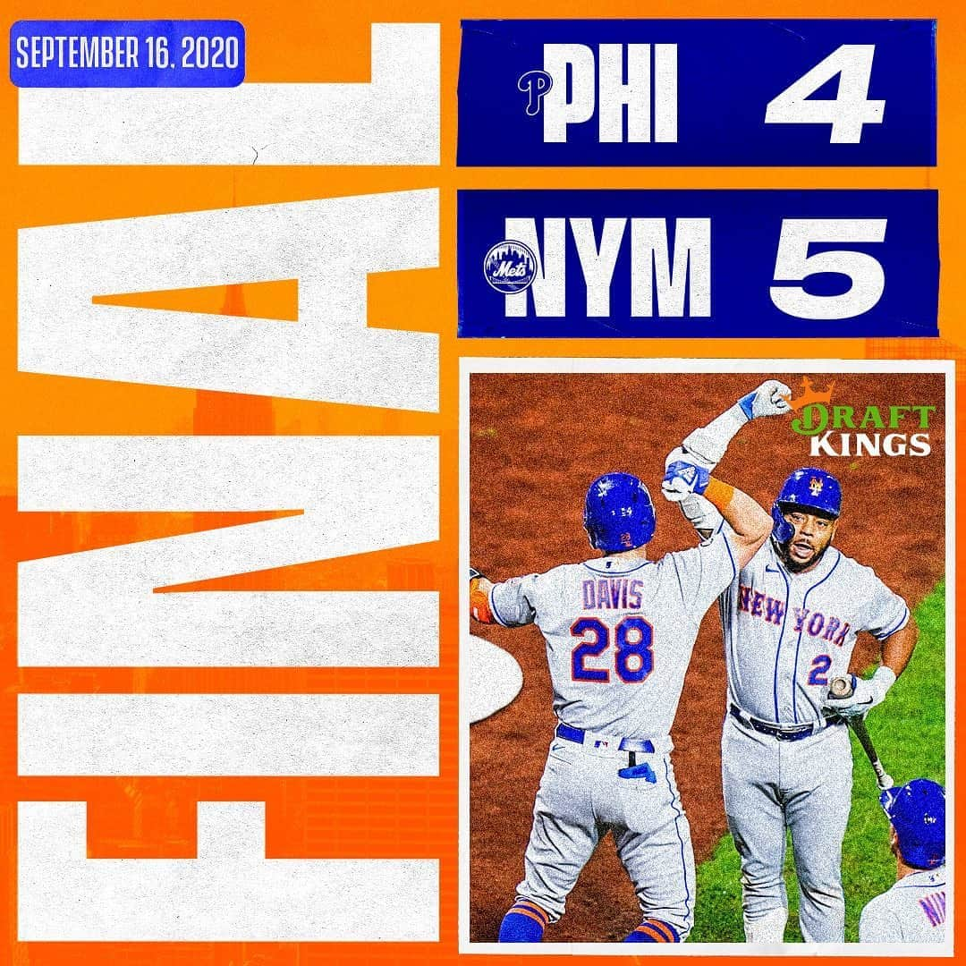 ニューヨーク・メッツさんのインスタグラム写真 - (ニューヨーク・メッツInstagram)「Huge #MetsWin! #LGM」9月17日 11時27分 - mets