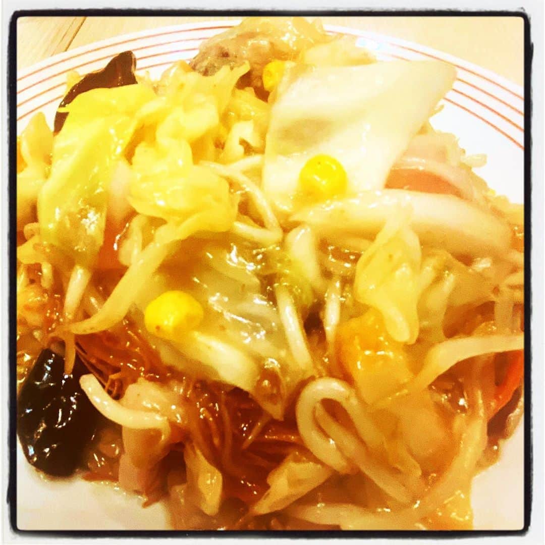 浅岡雄也さんのインスタグラム写真 - (浅岡雄也Instagram)「皿うどん、は最高か。。」9月17日 11時53分 - uyax_asaoka