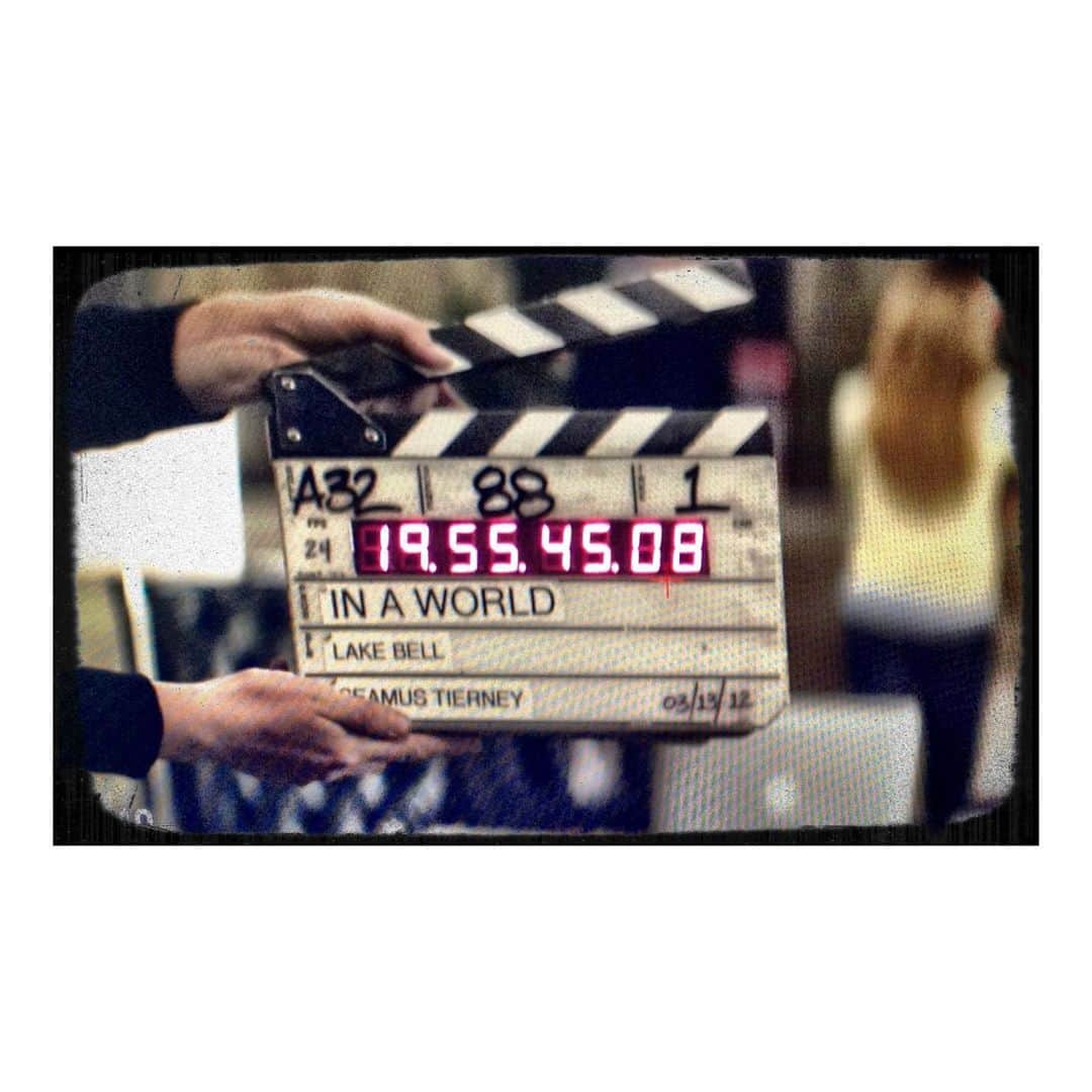 レイク・ベルのインスタグラム：「In a world... where you feel like watching this again: @hbomax @hulu @amazonprimevideo」